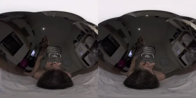 Filling his funnel 8K VR